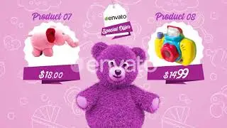 Toys Sale - Product Promo | After Effect Template