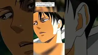 Les Voix Originales de SNK | Best Voice Actors Attack of Titan