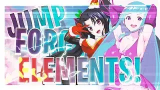 How to UNLOCK ALL ELEMENTS in Jump Force (Tips and Tricks) | 21 Elements Skills in Jump Force