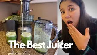 Обзор и демонстрация холодного соковыжималки Breville Juice Fountain/Зелёный сок