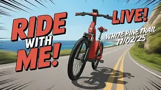 LIVE POV White Pine Trail Test eBike Ride