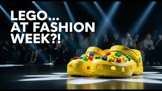 LEGO x Crocs The Brick tacular Clogs at Paris Fashion Week!