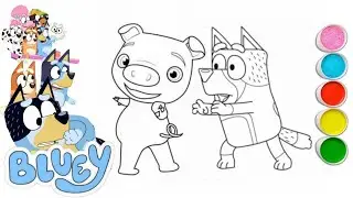 Bluey&rsquo;s Dad Watches a Dancing Pig 🐖💃💙