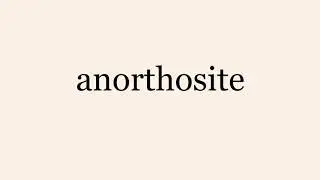 anorthosite