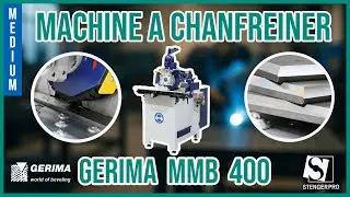 GERIMA MMB 400 : chanfreineuse stationnaire compacte | STENGER PRO