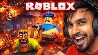 😱 ESCAPE FROM THE PRIJON! Part 2  ROBLOX TECHNO GAMERZ ||