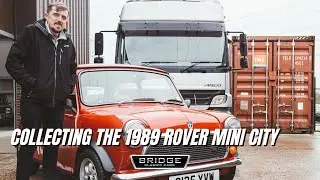 Our Winner Collects His 1989 Rover Mini City E!
