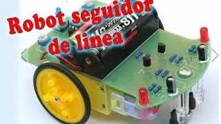 Robot seguidor de linea por 6 dolares