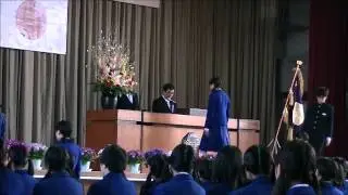 東金市立東金中学校 第42回 卒業証書授与式 3年3組　授与