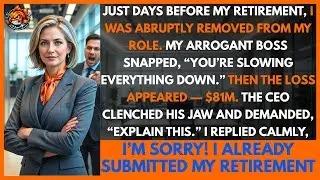 I Lost My Role to the CEO’s Niece Days Before Retirement. The Company Lost $81M Overnight