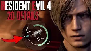 20 DETAILS you MISSED In The New RE4 Remake Gameplay
