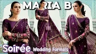 Maria B Soiree Purple Saree | WF-09-01 Purple | Maria B Chiffon Saree #mariabchiffon #mariabsaree