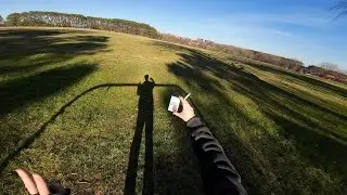 Smoking a Cigarette in the Park at 4pm (POV)