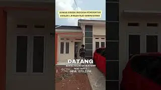 rumah subsidi pemerintah #pesonakahuripan #rumahminimalis #inforumah #rumahunikminimalis #rumahmurah