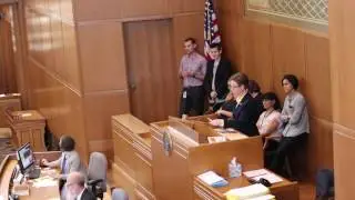 B-roll: 2017 Oregon Legislature is adjourned sine die