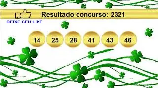 sorteio resultado mega sena 2321 Palpite 2322