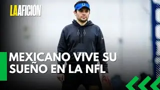 Diego Ortiz, the Mexican coach, who is living his dream with the Colts