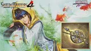 Hanbei Takenaka - Rare Weapon (Astral Conqueror) | Samurai Warriors 4 (PS5 - 4K, 60fps)