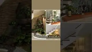 Unique Under stair Indoor plants Decor #home #garden #short#short#Youtube #