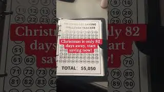 #100envelopechallenge #savingsbinder #savings #holidayprep