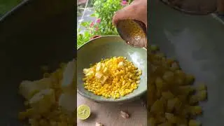Easy Butter Pepper Sweet Corn Recipe 🌽🧈🔥. #youtubeshorts #omkarpawar