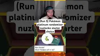 (Run 5) Pok&eacute;mon platinum randomizer nuzlocke starter choice #pokemon #nuzlocke #pokemonplatinum #fyp