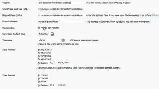 How to Use General Settings in Wordpress Blog