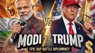 MODI vs TRUMP : Epic Rap Battle of Diplomacy (Prod. by The Host)