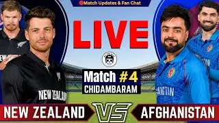 🔴Live : NZ vs AFG, 4TH T20 | Live score & Reaction by Shahid | New Zealand vs Afghanistan Live