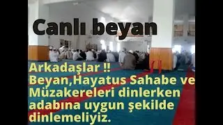 CANLI BEYAN Recep Olhan Hoca Efendi