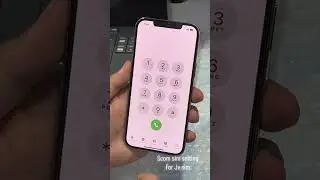 Scom sim Jv setting for aLL iPhones models ✅