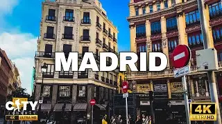 Madrid 4K Walking Tour | Explore the Heart of Spain&rsquo;s Capital in Stunning Detail #madrid #spain #es