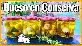 QUESO EN CONSERVA durante meses 👍🏻 (4 SABORES para disfrutar) - Recetas de Guille en 5 Minutos