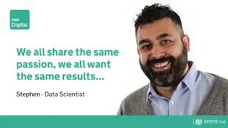 Data Scientist Stephen - We all share the same passion...