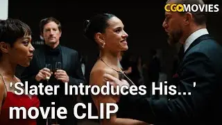 Blink Twice (2024) movie Clip 'Slater Introduces His Crew'