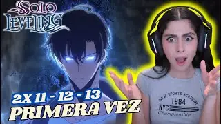 EL PODER OCULTO DE JINWOO DESPIERTA | REACCIÓN A SOLO LEVELING POR PRIMERA VEZ 2x11 - 12 - 13