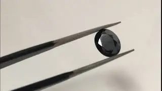 3.02 carat Oval Black Diamond Loose Gemstone