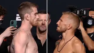 Full fight UFC Vegas 32 face offs are just moments away 🤜🤛