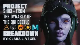 3D Character - Project Breakdown - Clara L. Vegel Grady | Senior 3D Game Character artist