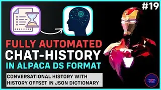 Give JARVIS Memory || Conversation History in Alpaca Dataset Format || Python || 
