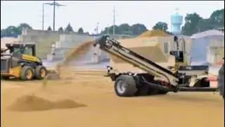 TurfTime Equipment FX-650 Material Handler and Topdresser.