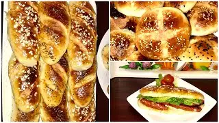 خبز ساندويش أو خبز الحليب رطب مثل القطن -وصفة سريعة وسهله والنتيجة رائعة pain sandwish