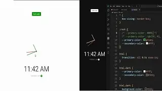 I Created an Analog Digital Clock Using Pure HTML, CSS and JavaScript