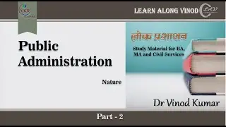 Public Administration: Part-2