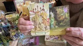 Messages from the fairies Queen of swords 22/03/24