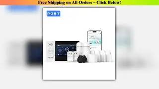 PGST 2G GSM Tuya Wireless Home WIFI Home Security With Motion Detector Sensor Burglar Alarm System