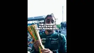 The LONGEST Waits For A First Podium In F1 🏆 #f1 #formula1 #f1edit #f1shorts