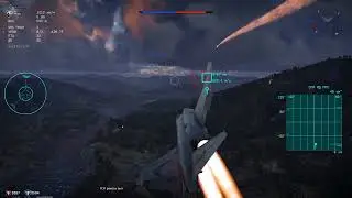 AIM-7F с полупокерской радиолокационной головкой самонаведения в WAR THUNDER.