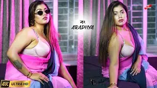 Aradhya | Pink Saree | Saree Lover | Bong Crush | Backless Saree | Bong Tilottama