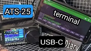 ATS-25, ДЕКОД FT8 + ВИД ТЕРМИНАЛА, ПОЛНАЯ НАСТРОЙКА